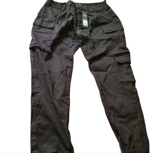 New Black Cargo Fashionova Pants